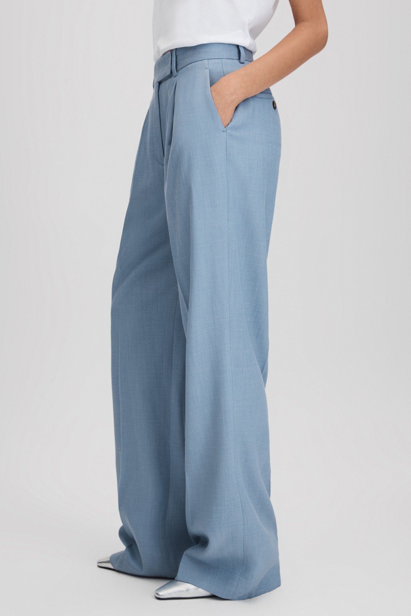 WIDE LEG TROUSER BLUE 6