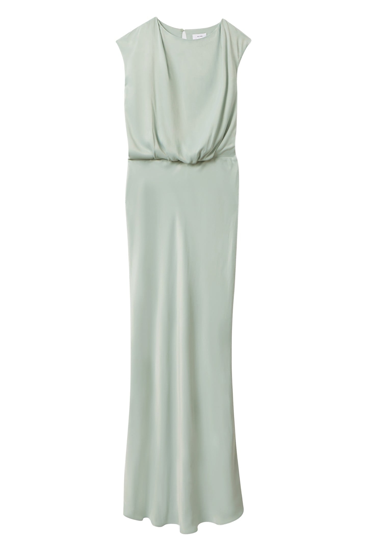 DRAPE NECK MAXI DRESS SAGE 4