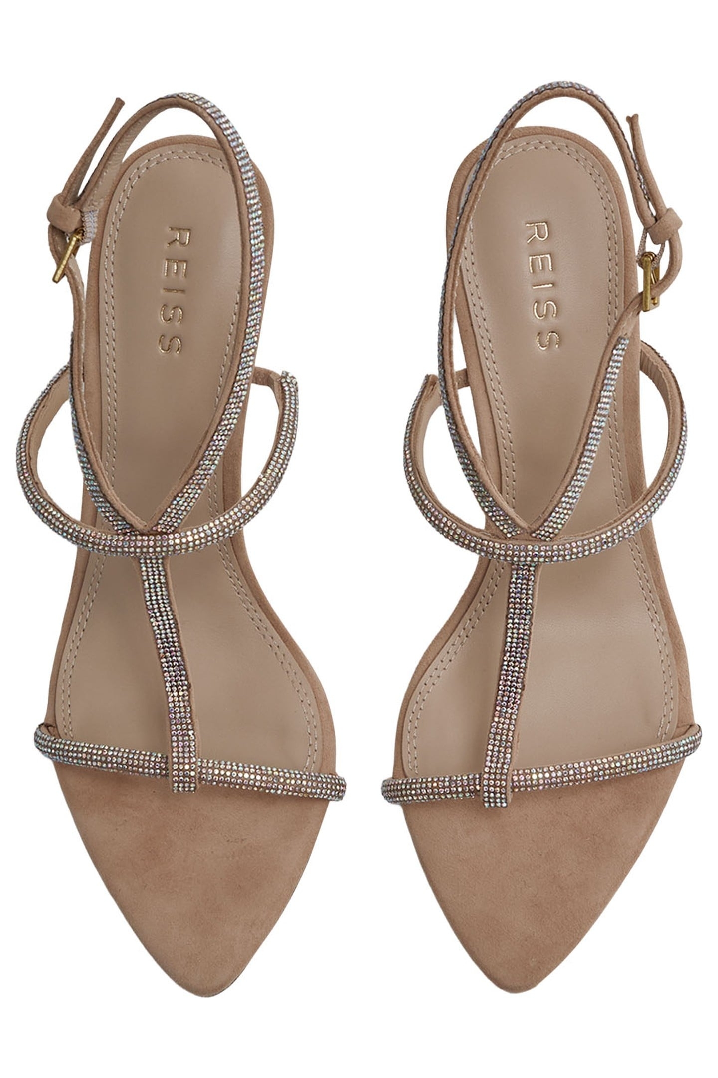 LEATHER HEELED SANDAL NUDE 2