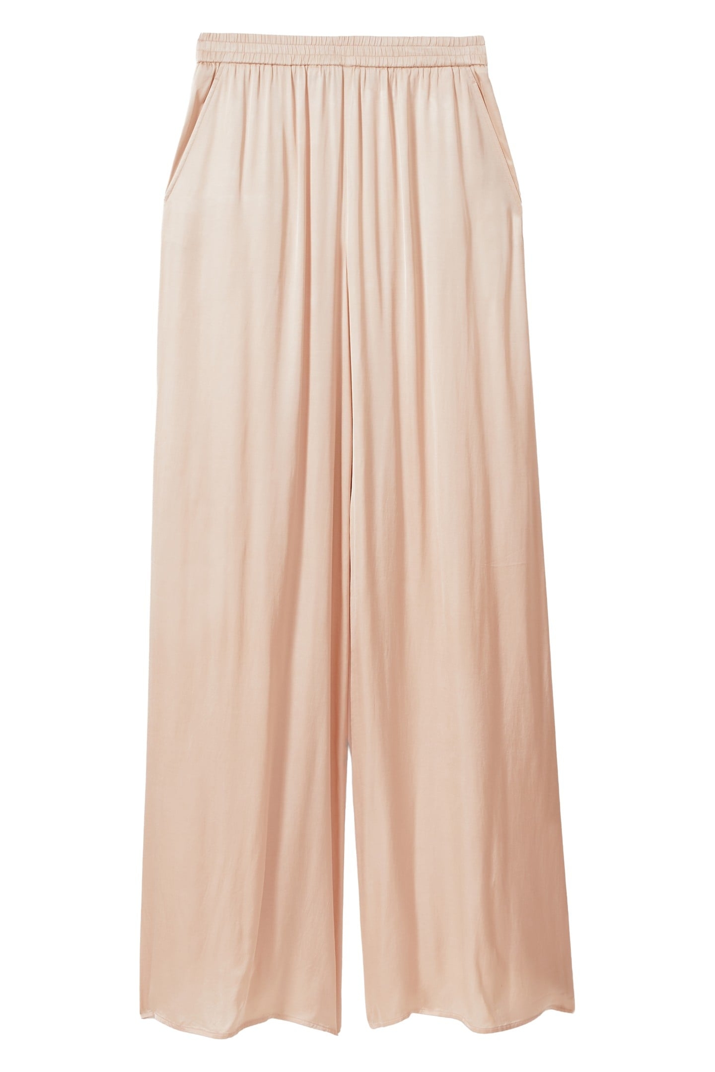 WIDE LEG OCCASION TROUSER CHAMPAGNE 4