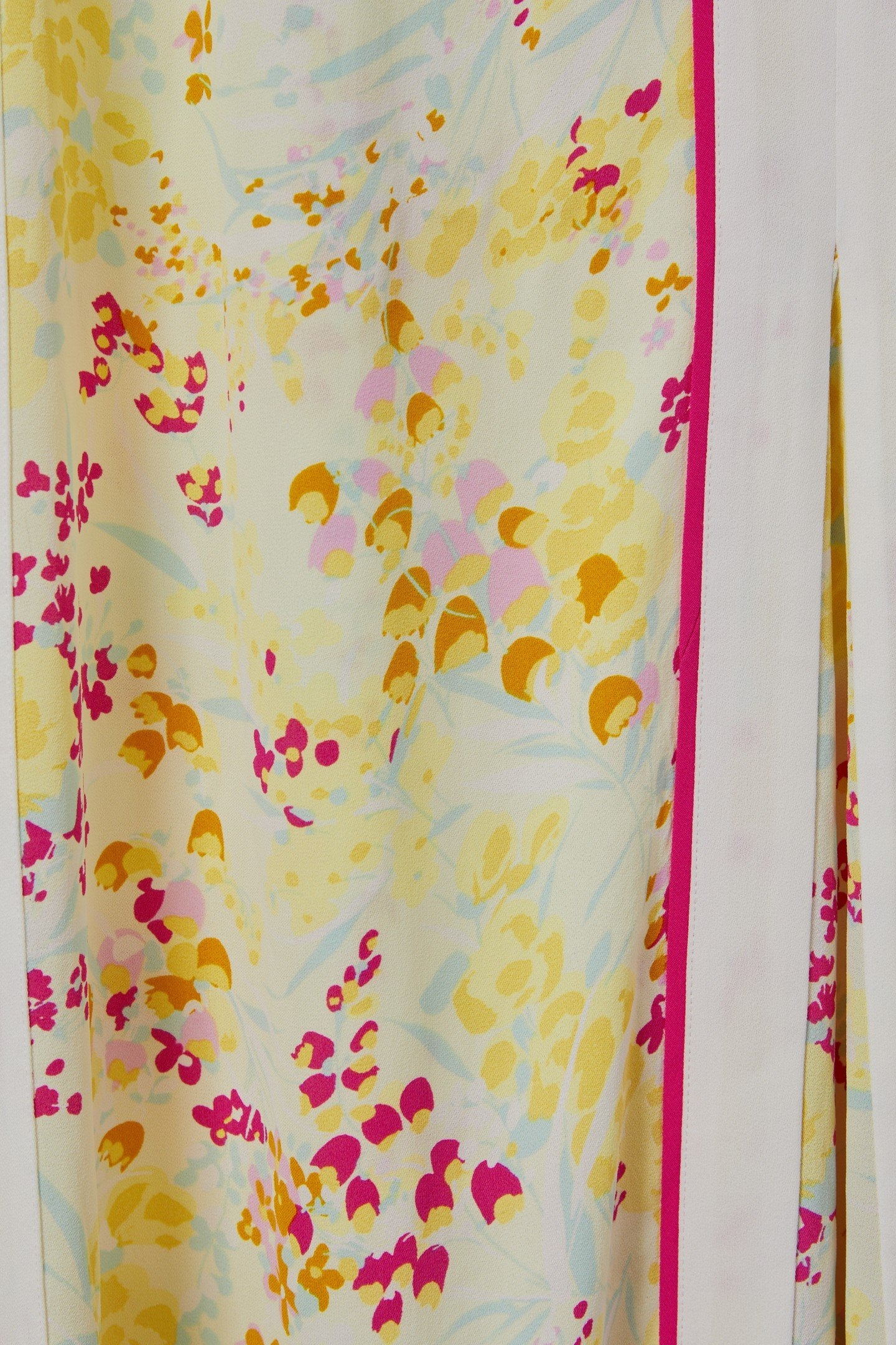 BUTTERCUP PRINTED BLOCK MAXI DRESS PINK/YELLOW 5