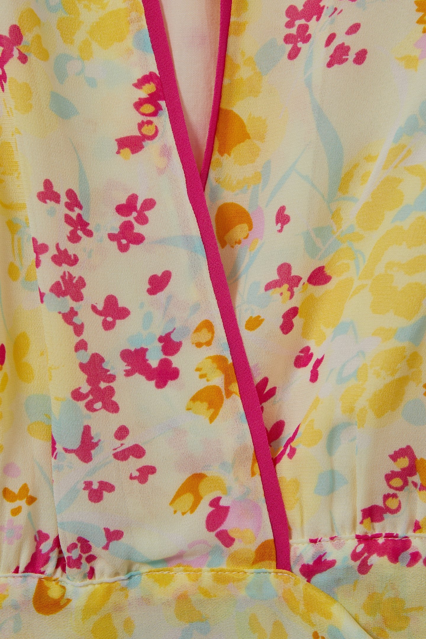 BUTTERCUP PRINTED BLOUSE PINK/YELLOW 6