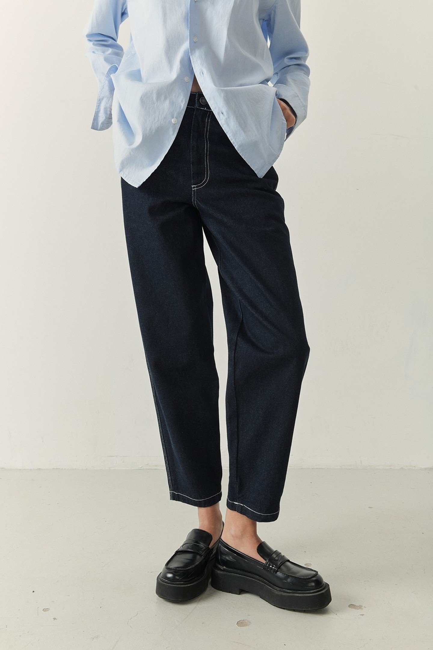 5 POCKETS JEANS RAW 6