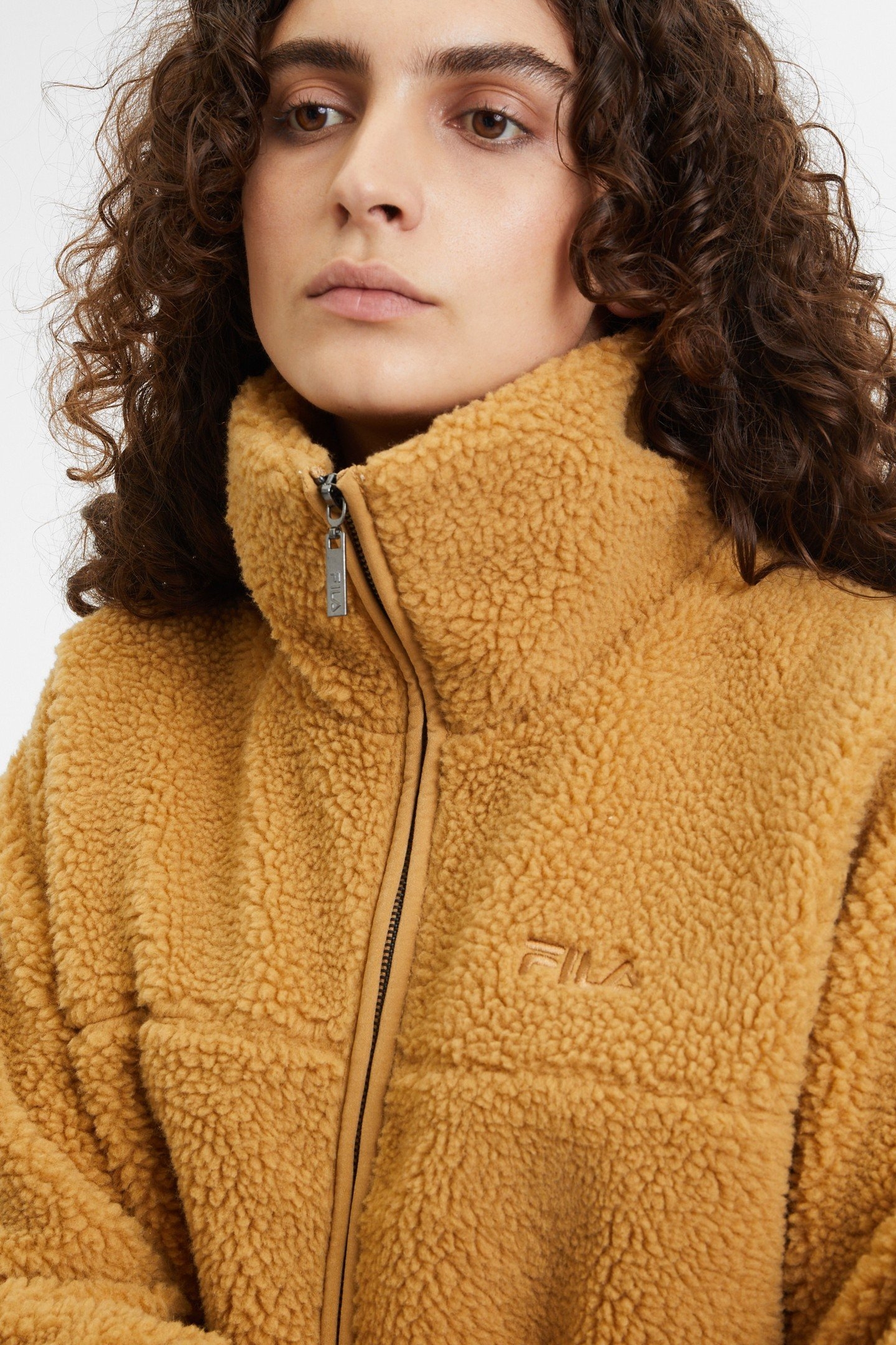 BOROVANY SHERPA JACKET ICED COFFEE 7