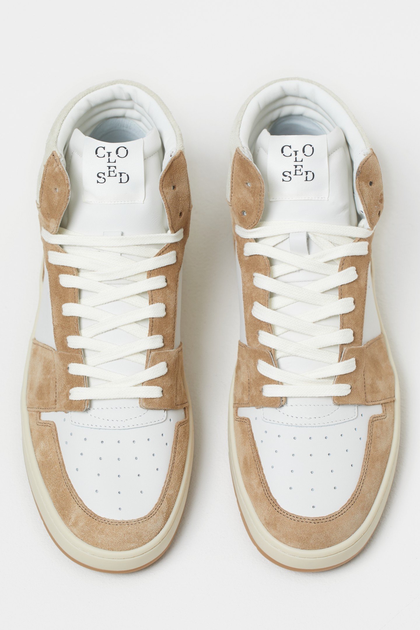 SNEAKER HIGH TOP SHOES TEAK WOOD 3