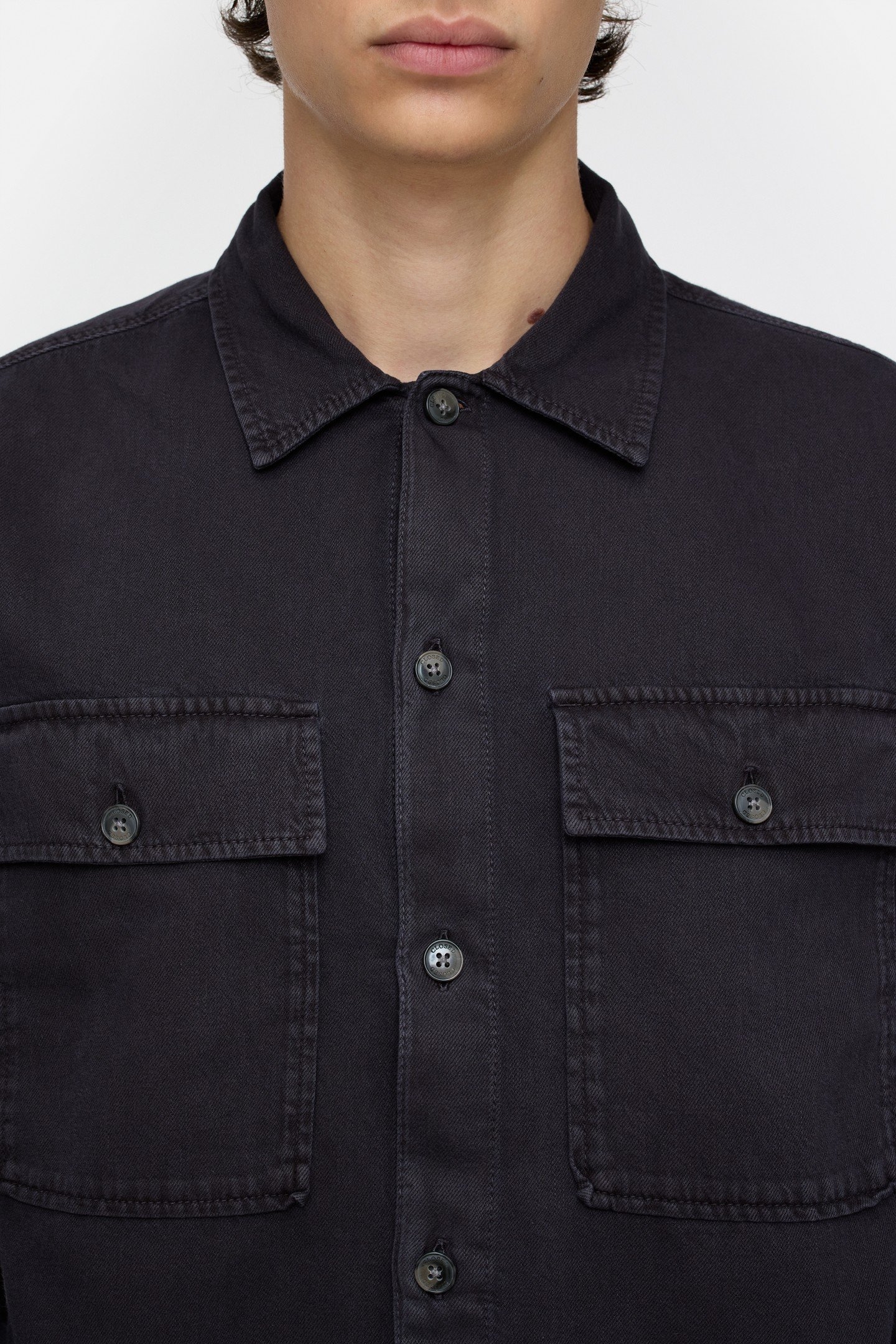 UTILITY SHIRT & BLOUSES BLACK 4