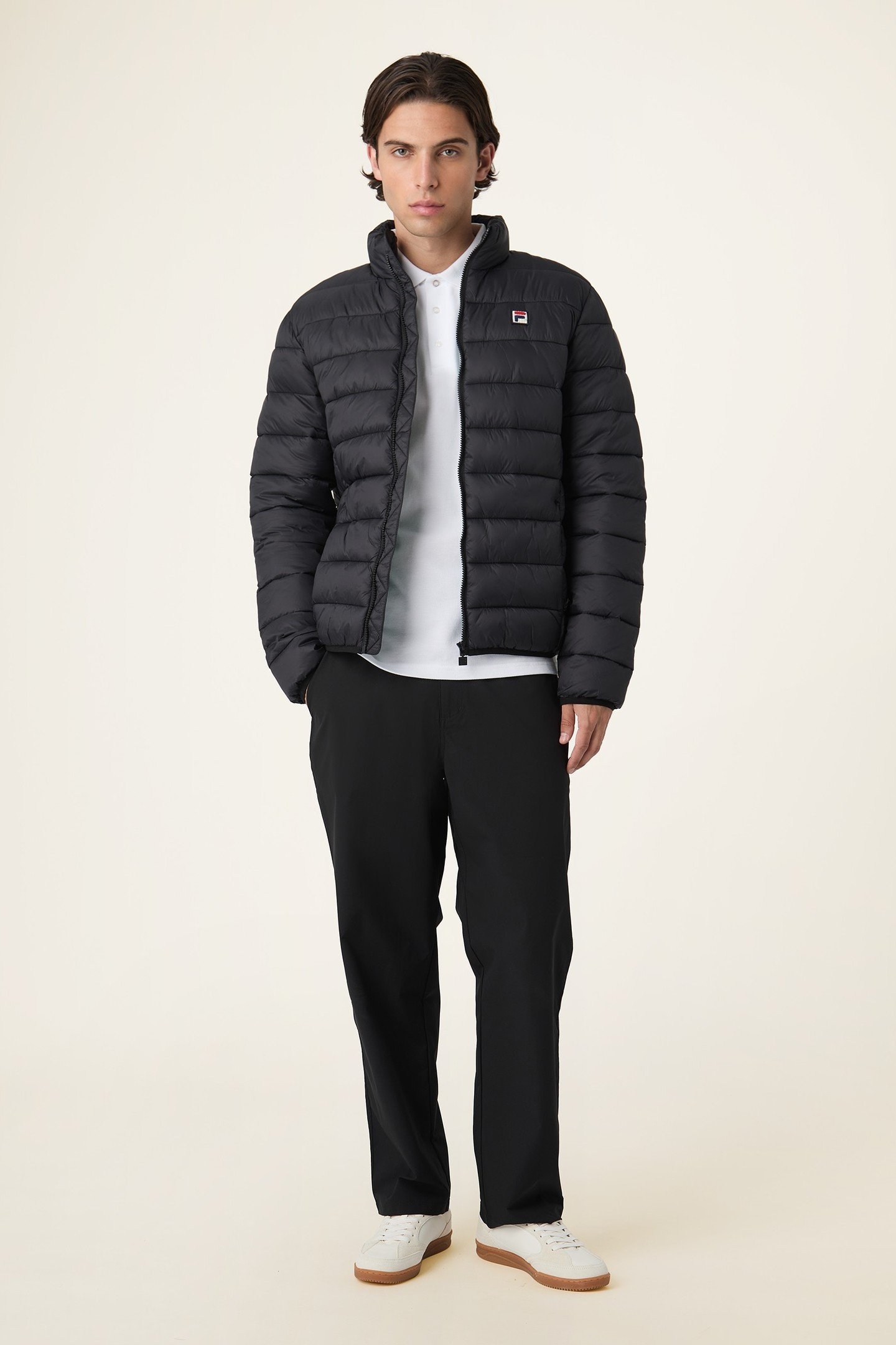 MILANO REGULAR THIN PUFFER JACKET BLACK 2