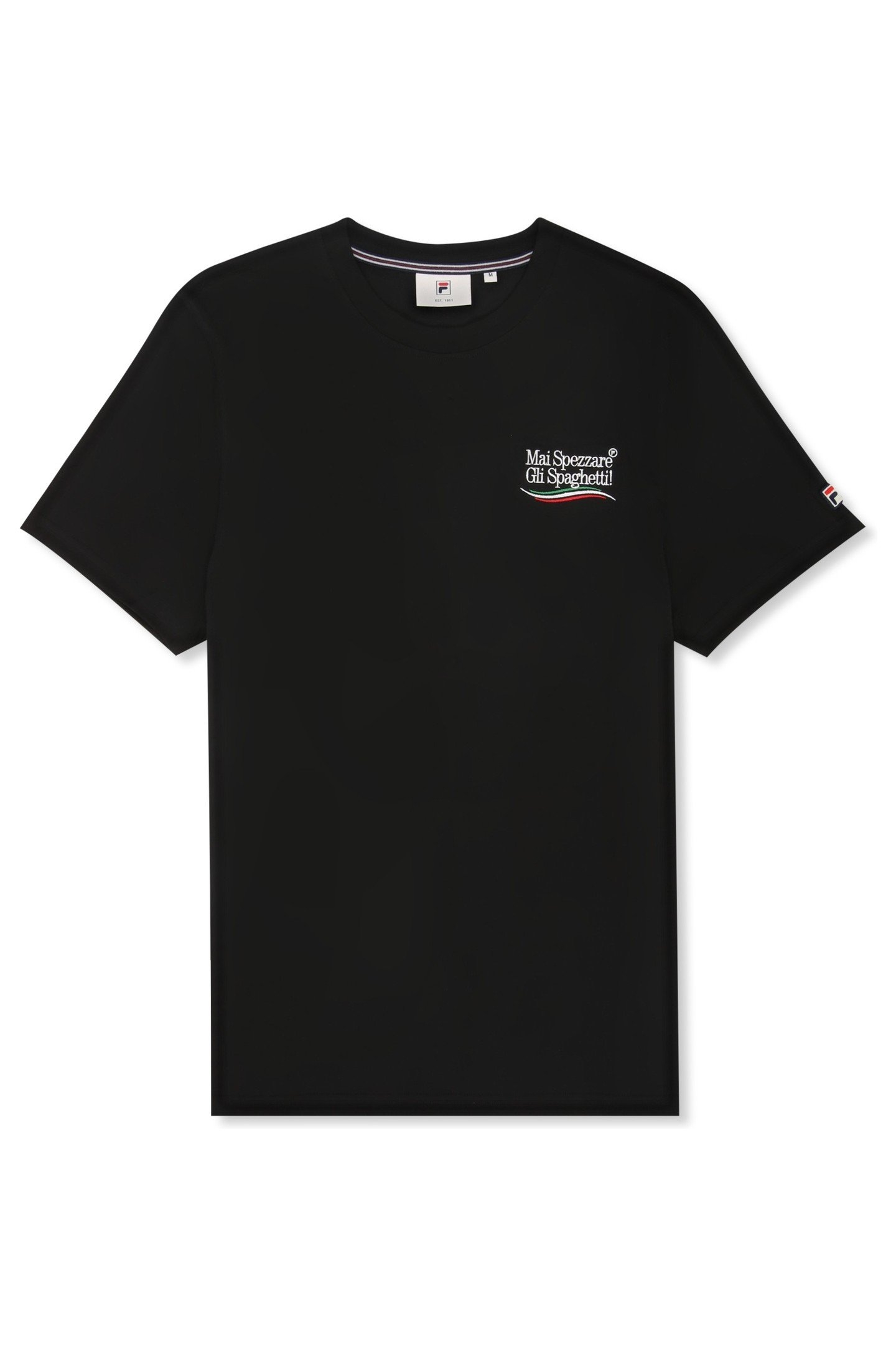 NAVIGLI PASTA REGULAR GRAPHIC T-SHIRT BLACK 6