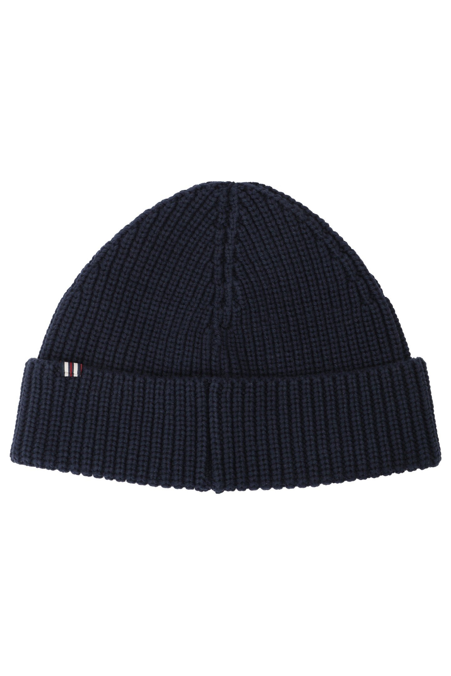 UNISEX BIELLA FISHERMAN LOGO BEANIE BLACK IRIS 1