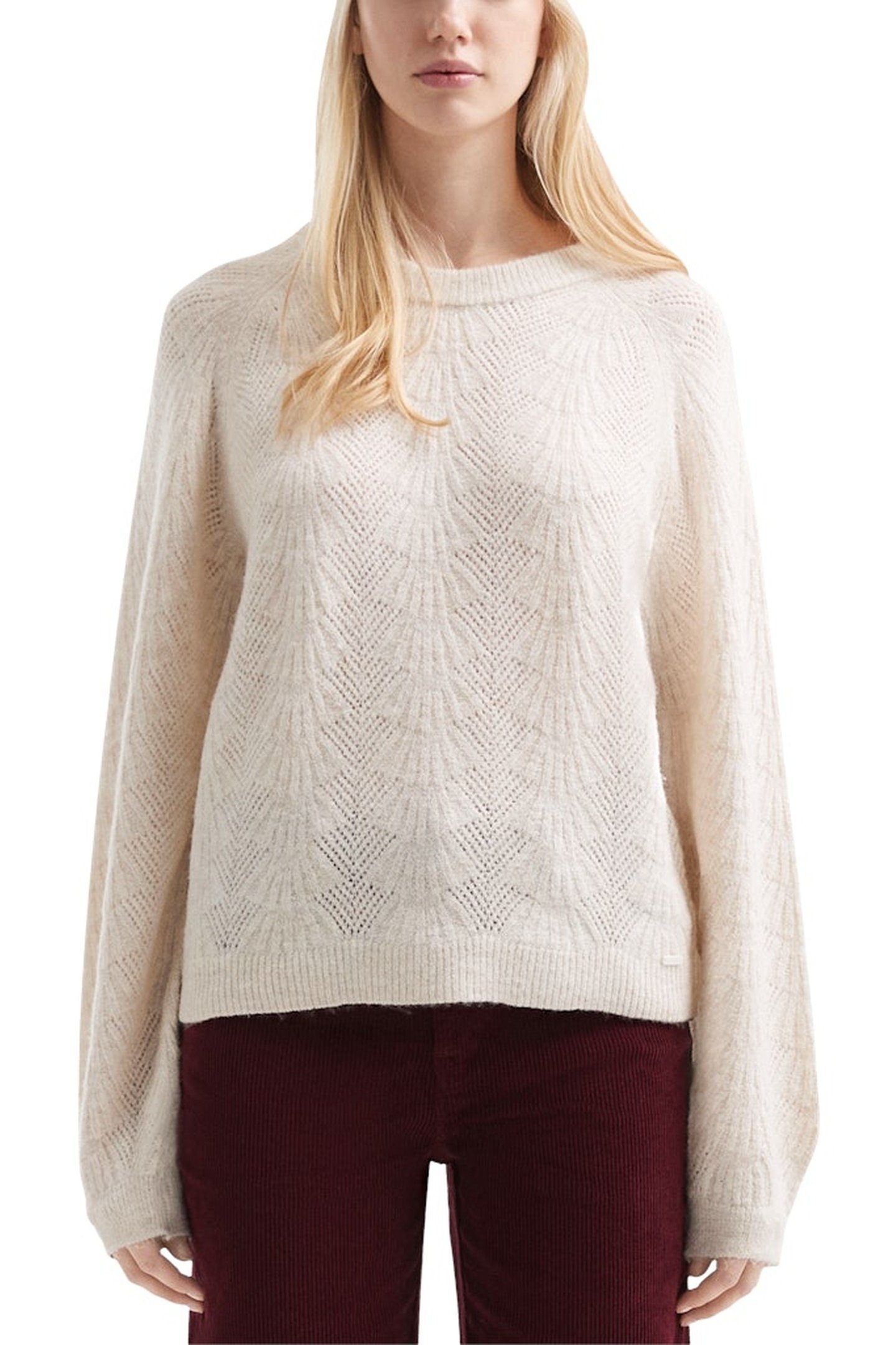 S.OLIVER-QS PULLOVER OFFWHITE 2