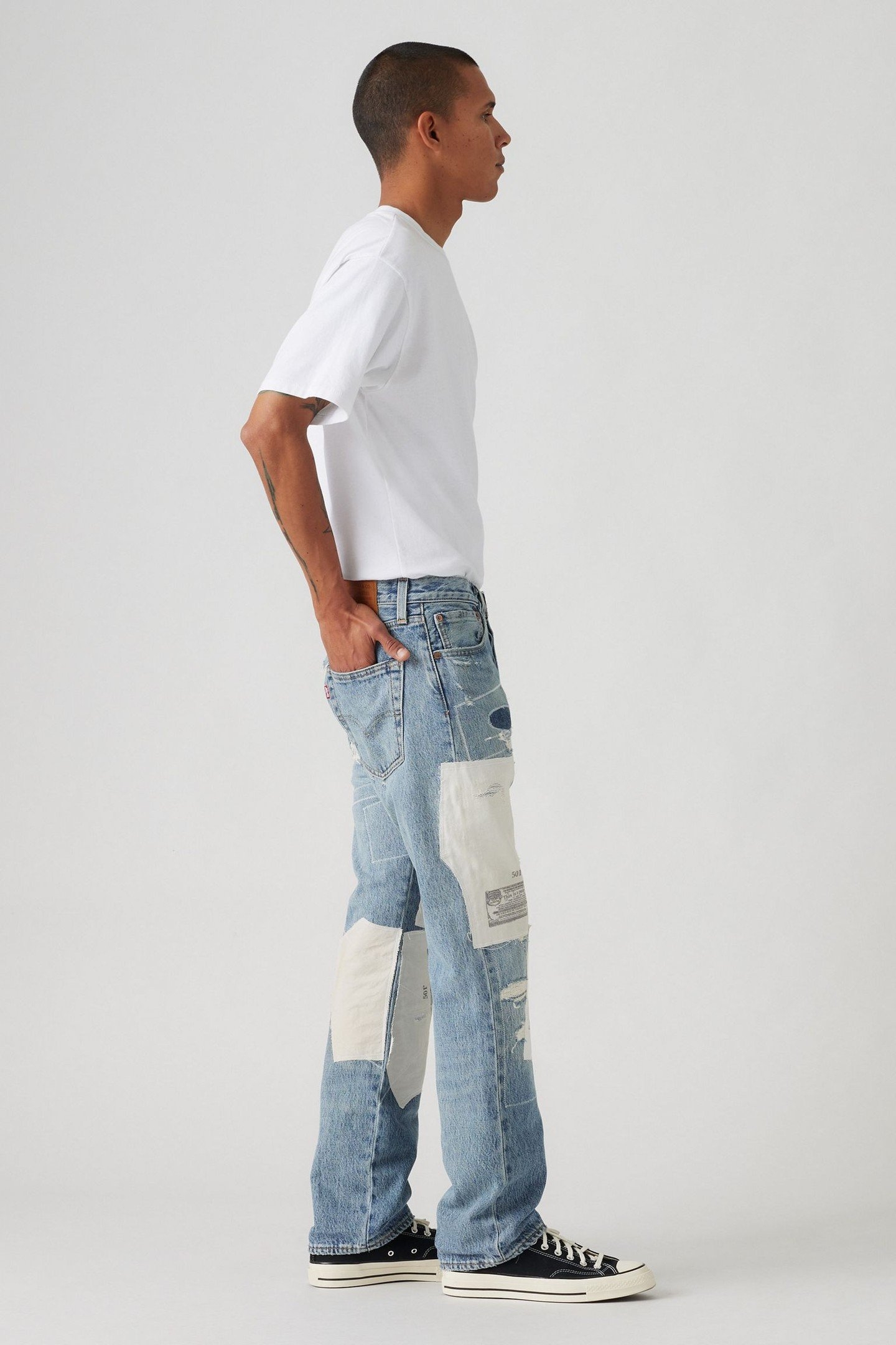 501® ORIGINAL JEANS MED INDIGO 4