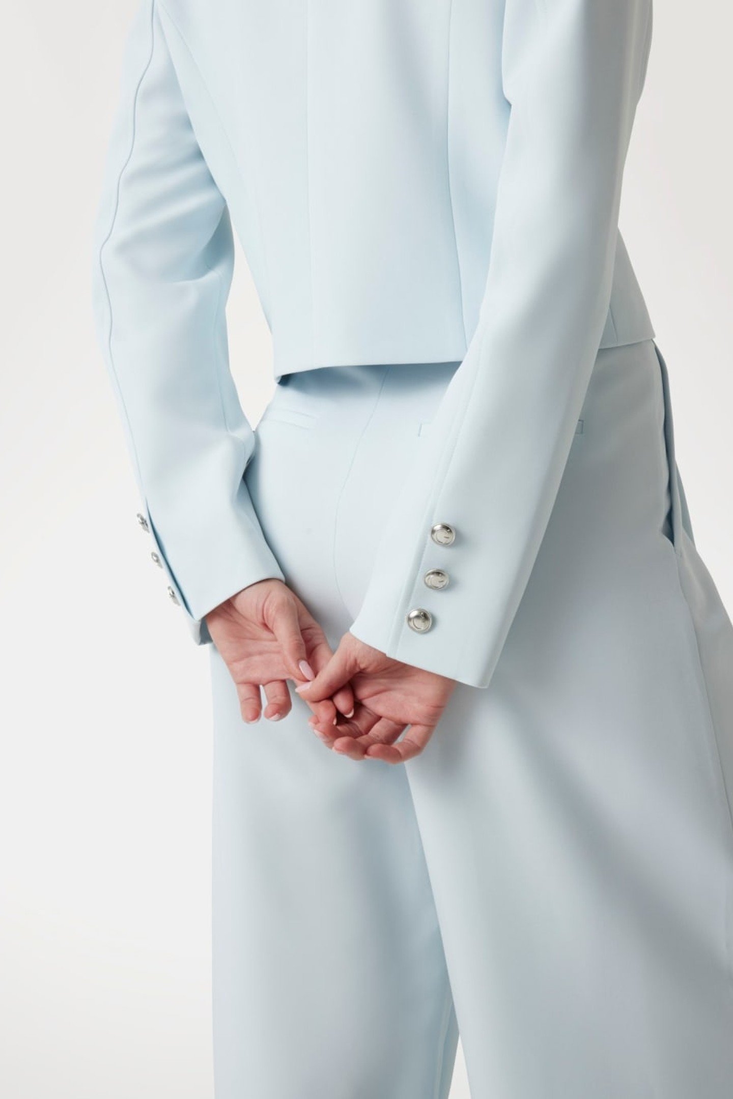 ANDREE CROP BLAZER SKY HIGH 6