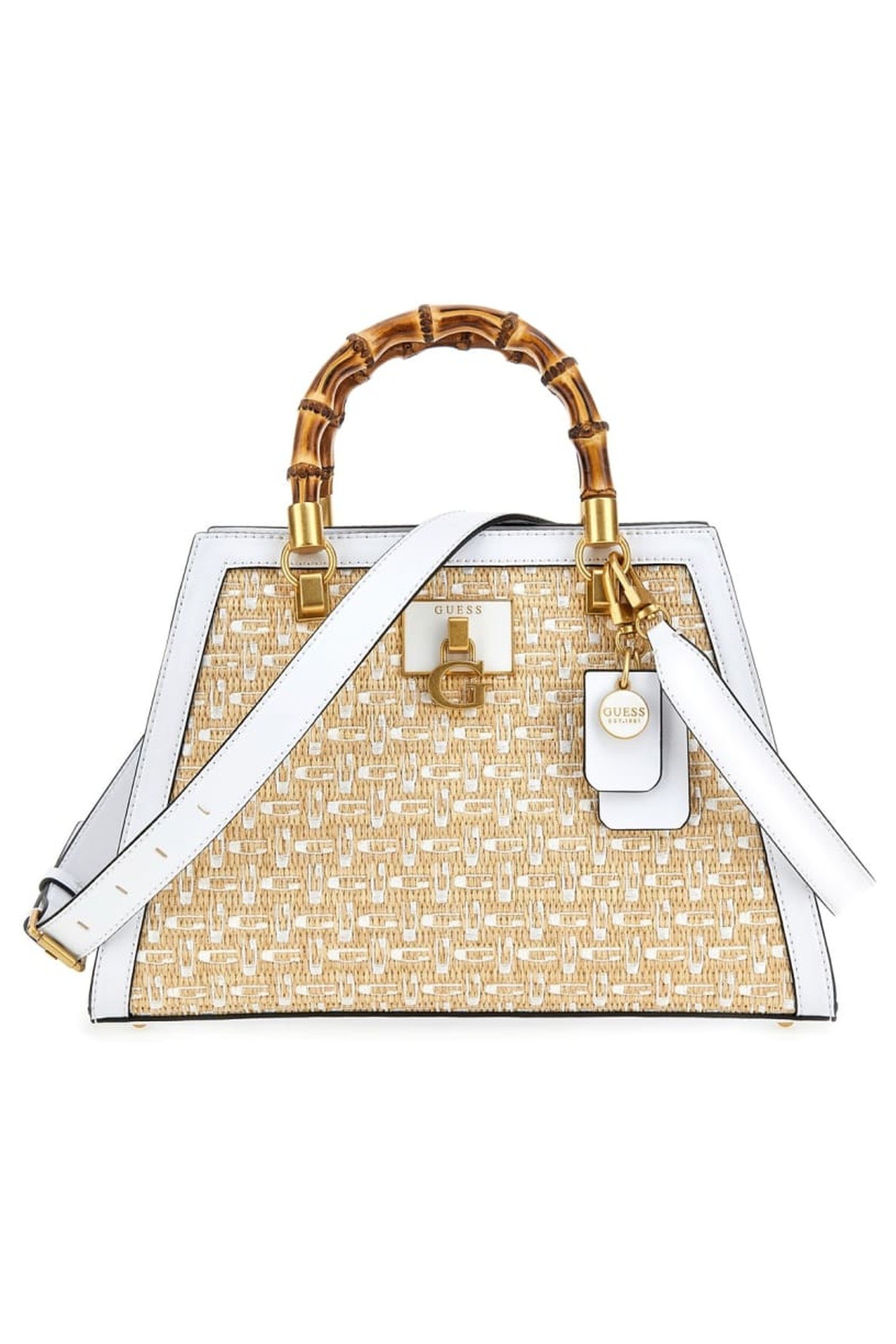 KATEY LUXURY SATCHEL WHITE 7