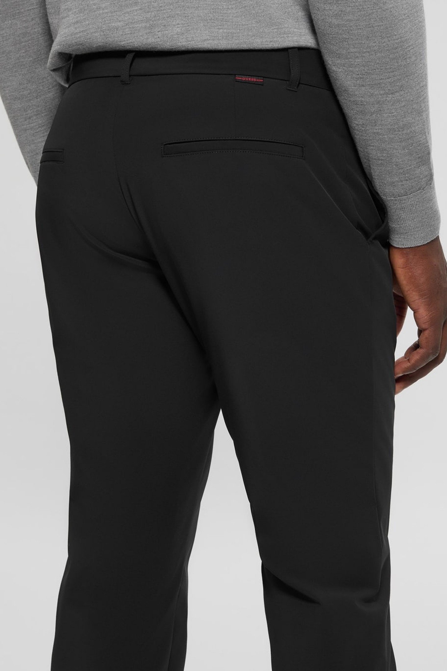 MYRON DRESSY PANTS JET BLACK A996 5