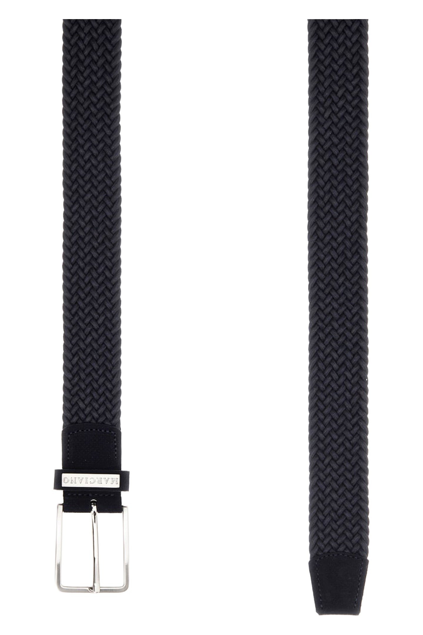 ELASTIC BRAIDED BELT NAVY SEA 1