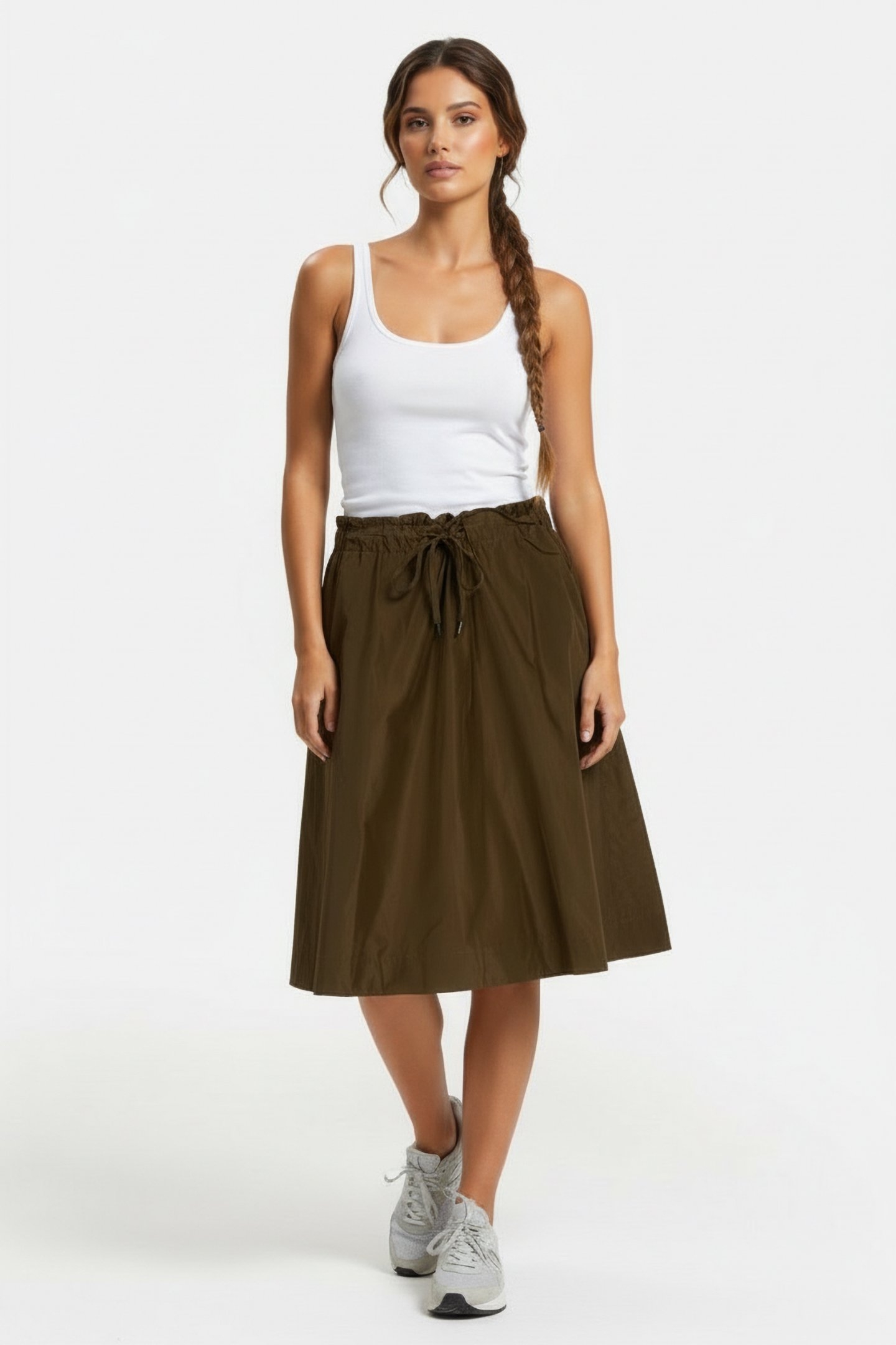 ETNALF SKIRT MARTINI OLIVE 1