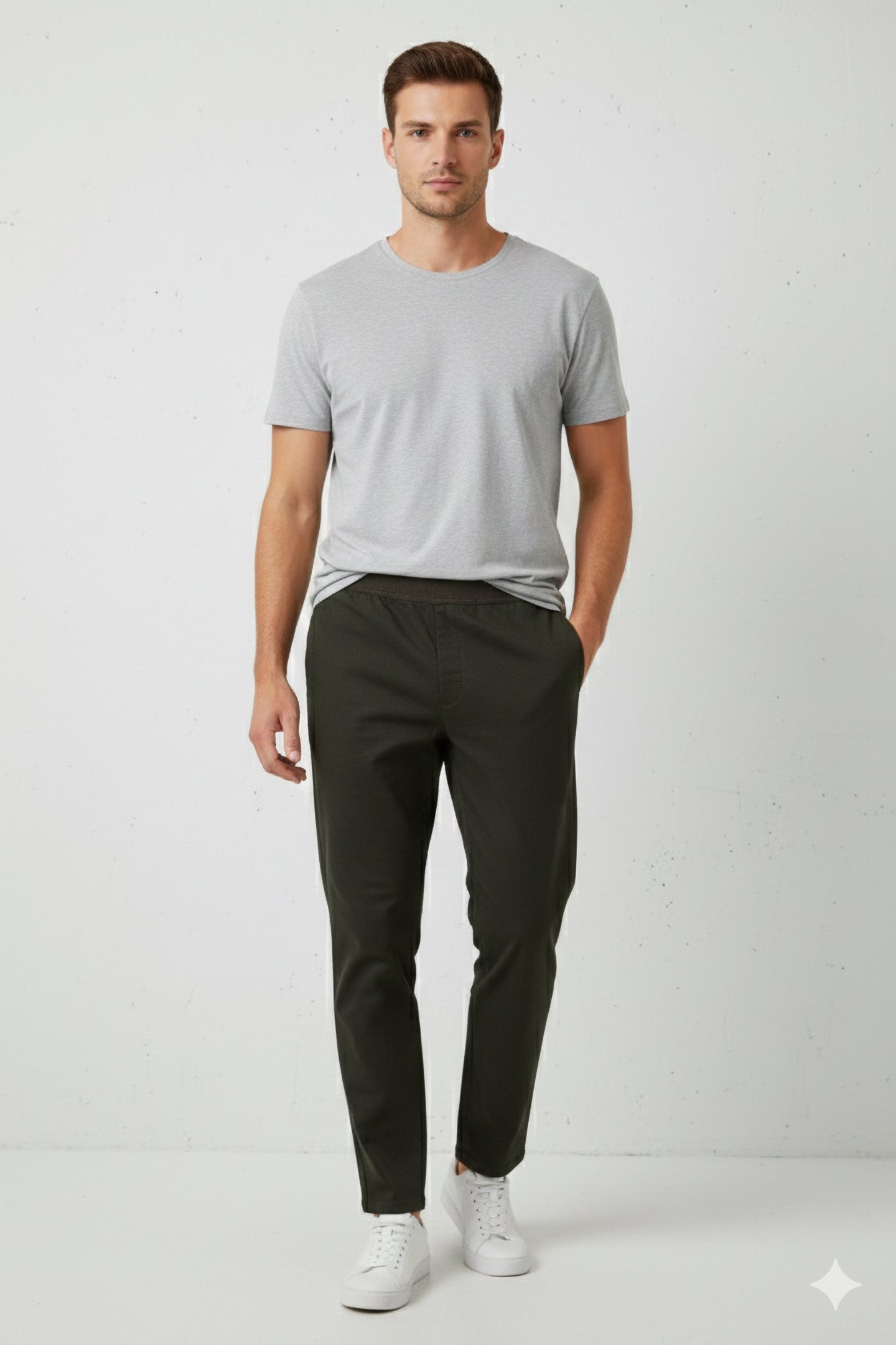 PIEDRALF PANTS DARK KHAKI 1