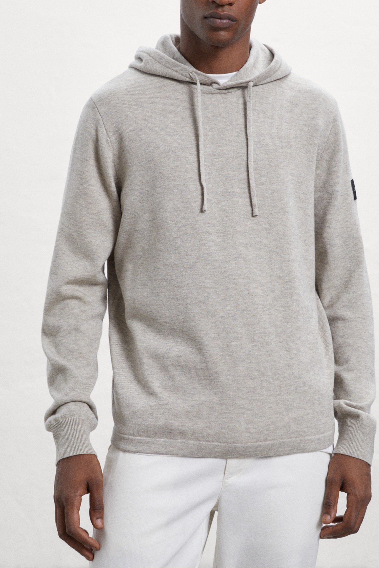 KENTYAALF KNIT WASHED STONE MELANGE 1