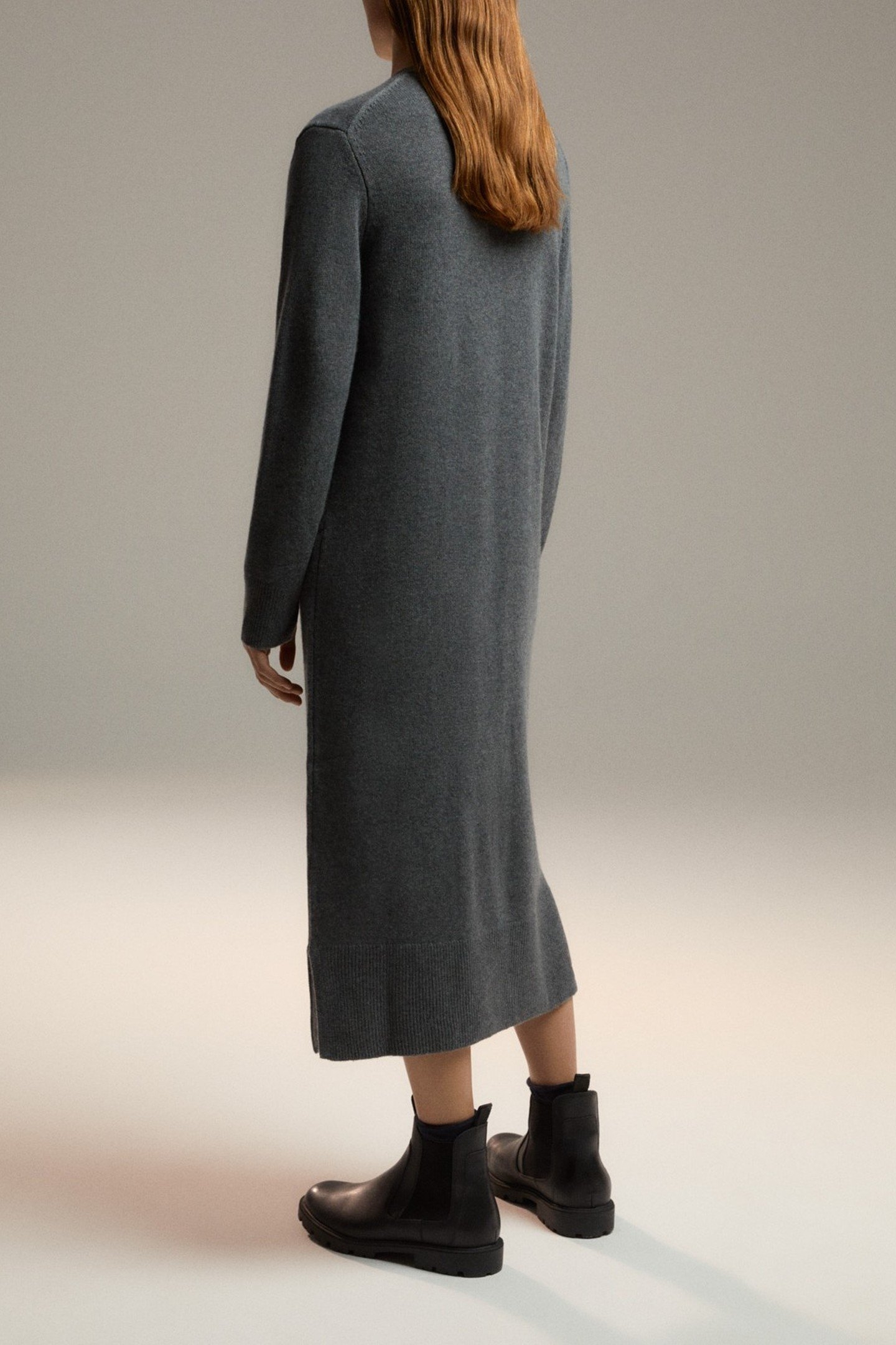 CLOSAALF KNIT DARK GREY MELANGE 2