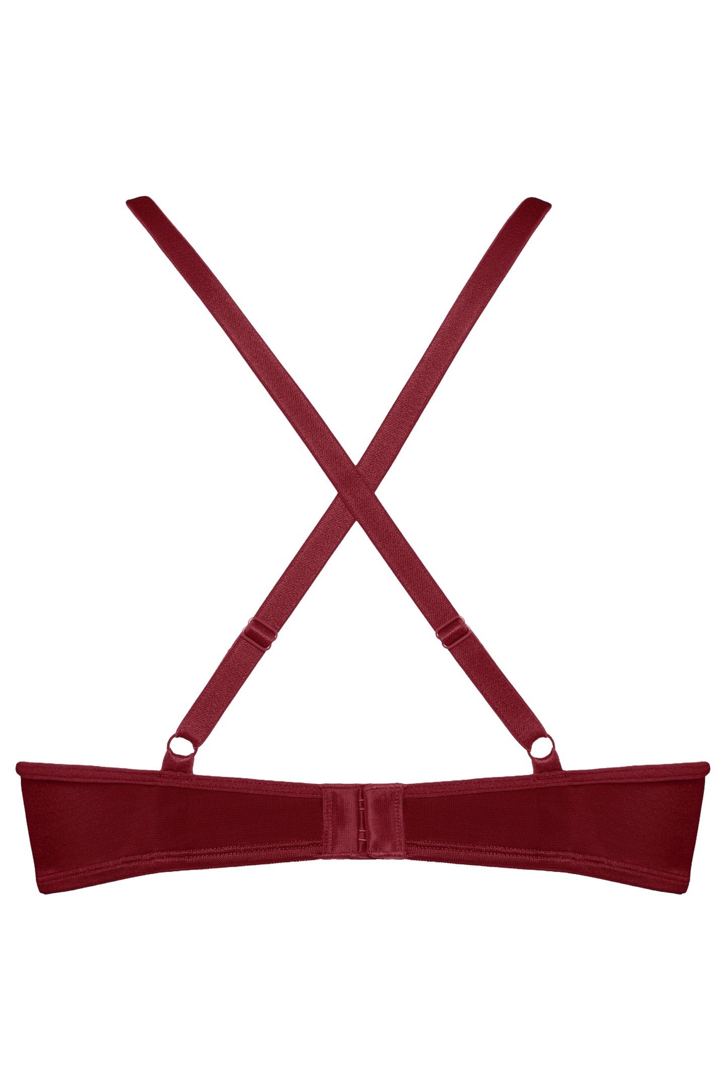 CARITA BRA PUSH-UP WIRED PADDED RED 3