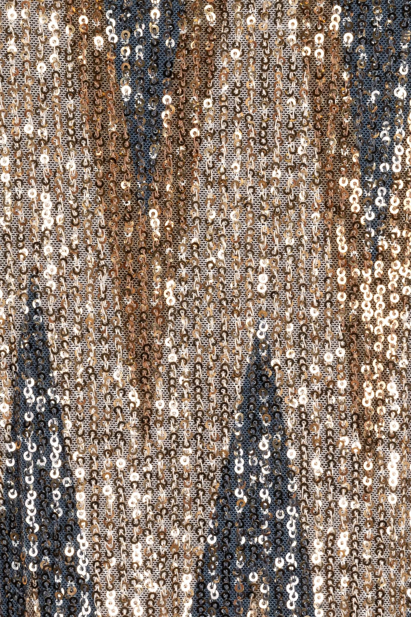 BLOUSE SEQUINS ZIGZAG PRINT 7