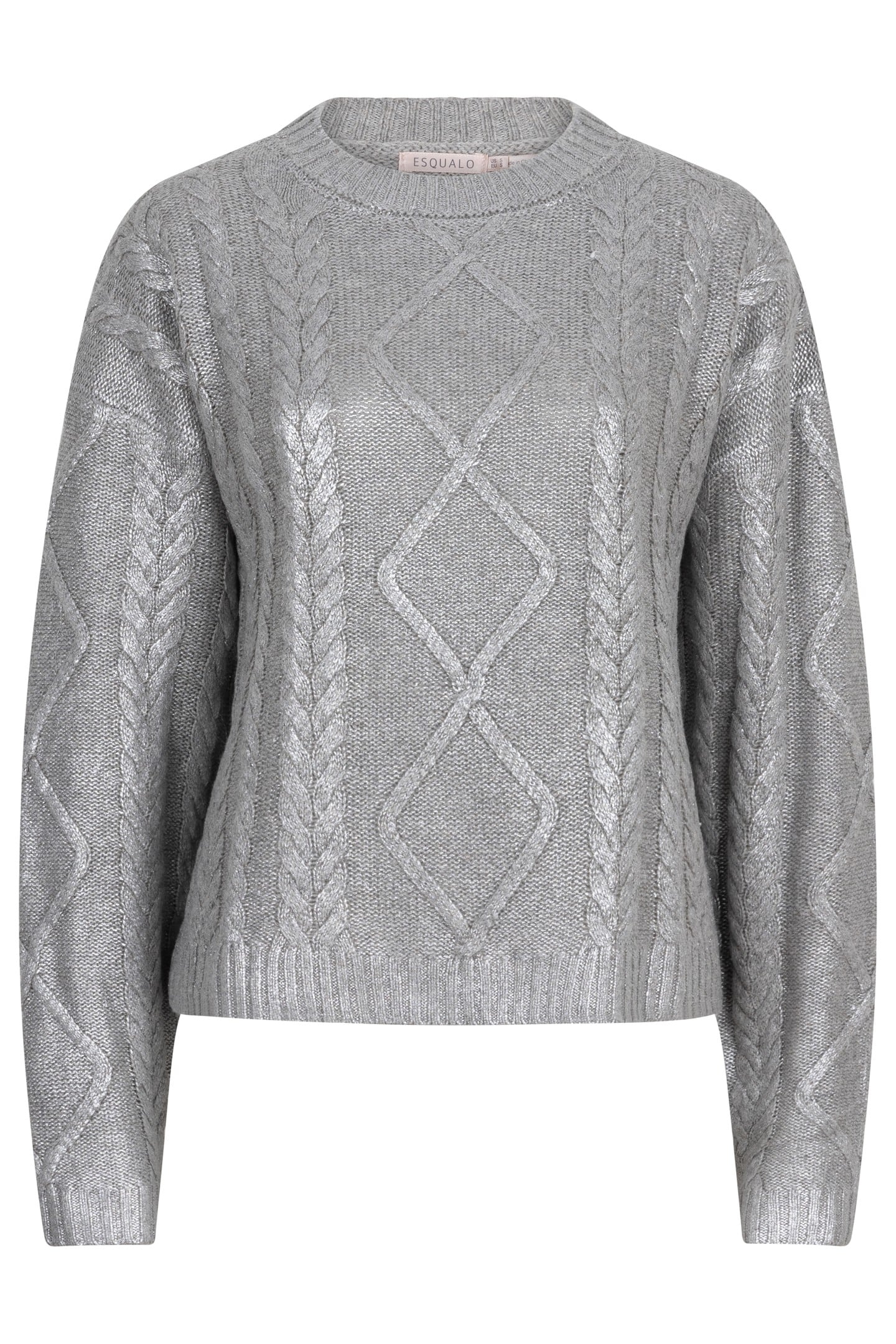 SWEATER CABLE FOIL SILVER 4