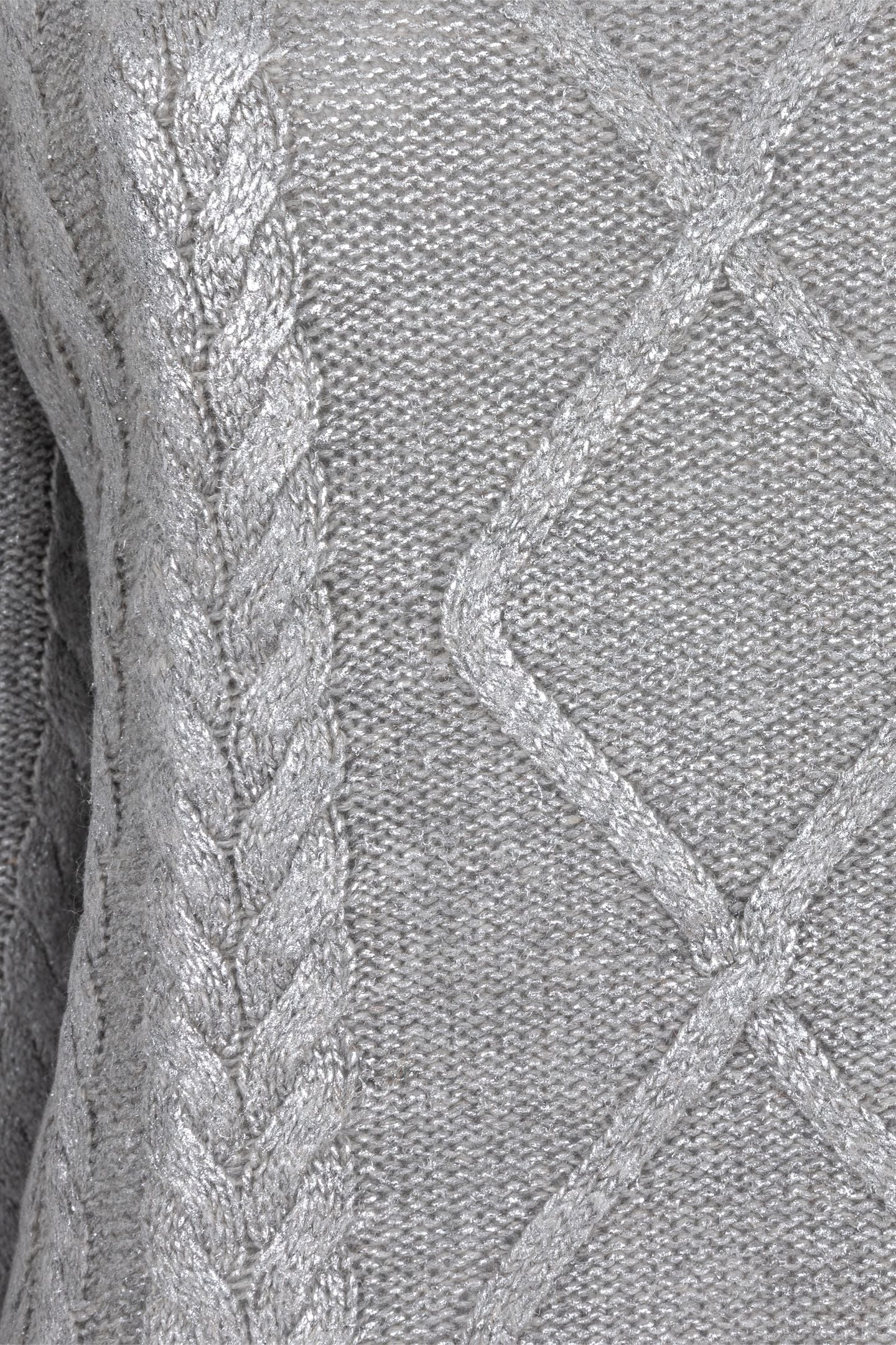SWEATER CABLE FOIL SILVER 7