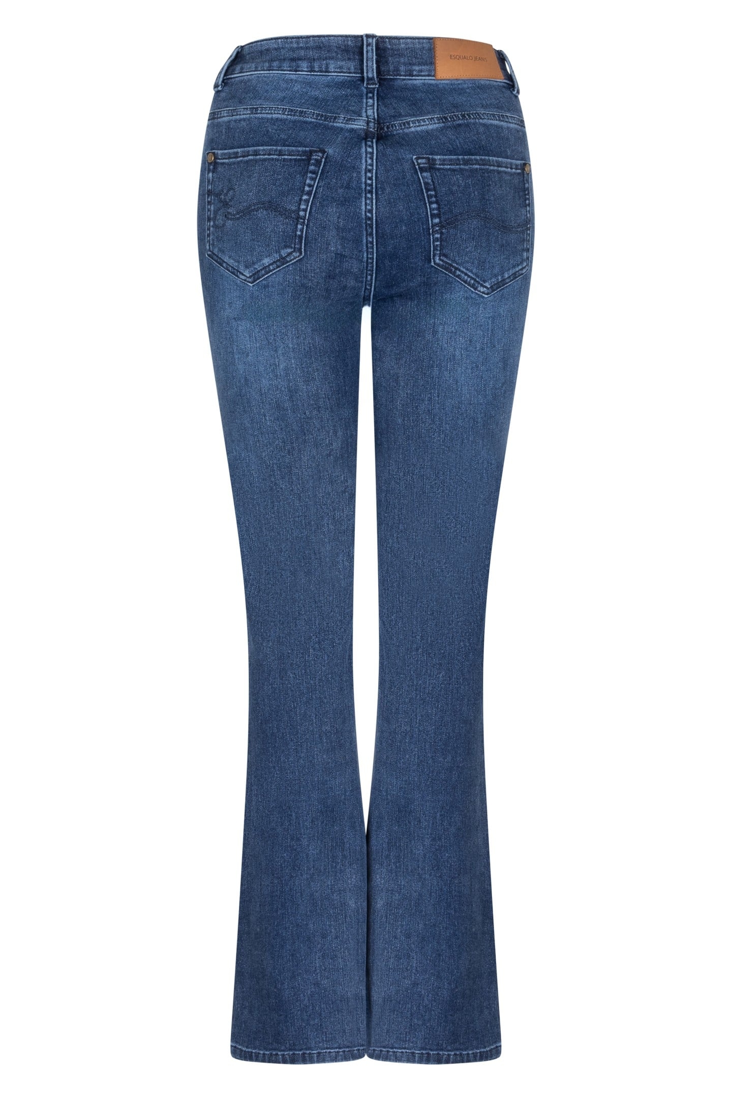TROUSERS JEANS STRETCH FLARE JEANS BLUE 5