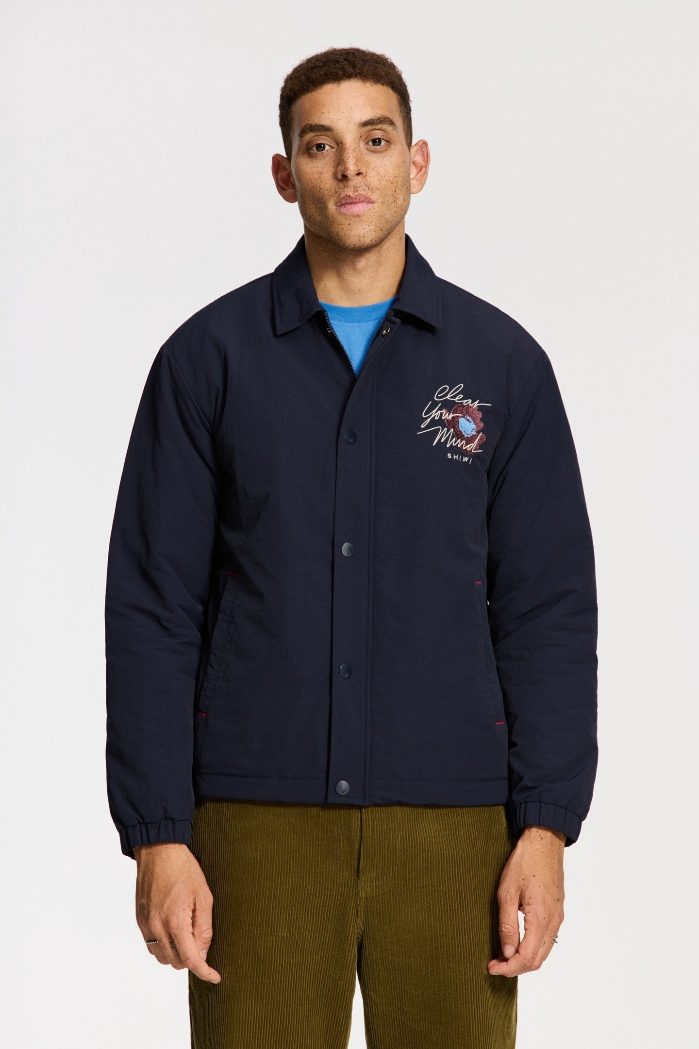 OTIS PADDED JACKET SHIWI UNWIND BLUE DARK NAVY 3