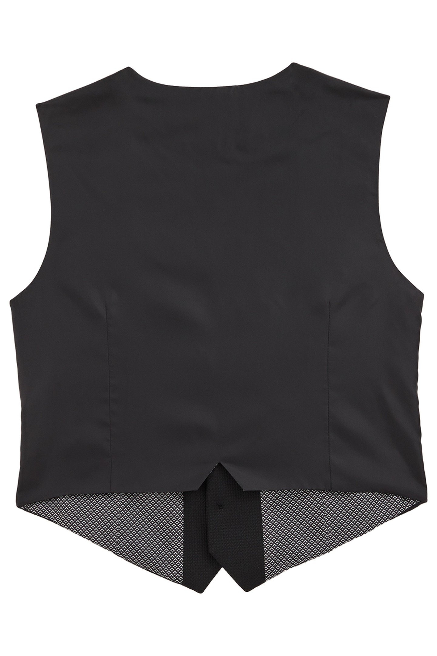 BOYS WAISTCOAT BLACK 2