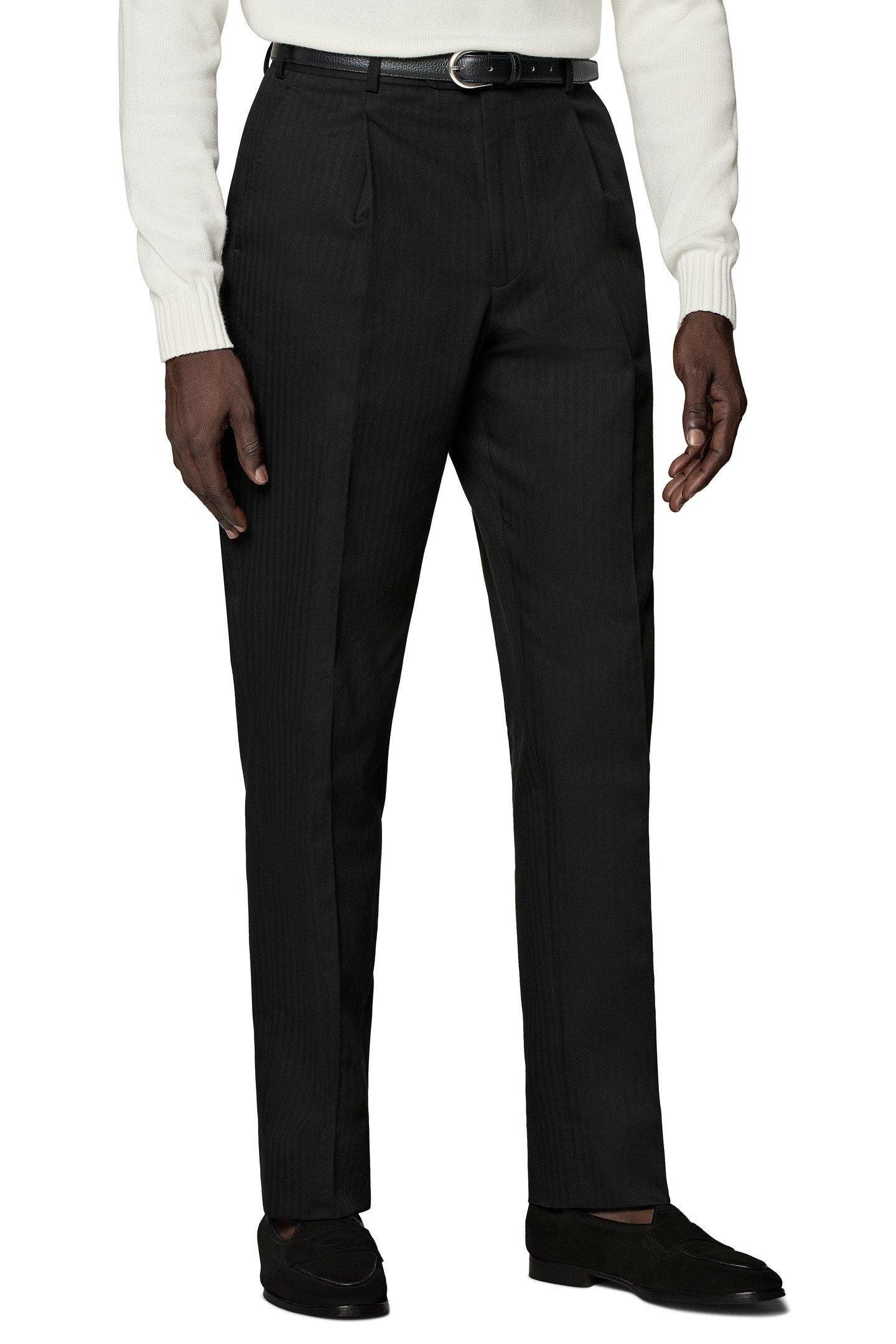 FIRENZE BLACK HERRINGBONE BLACK 4