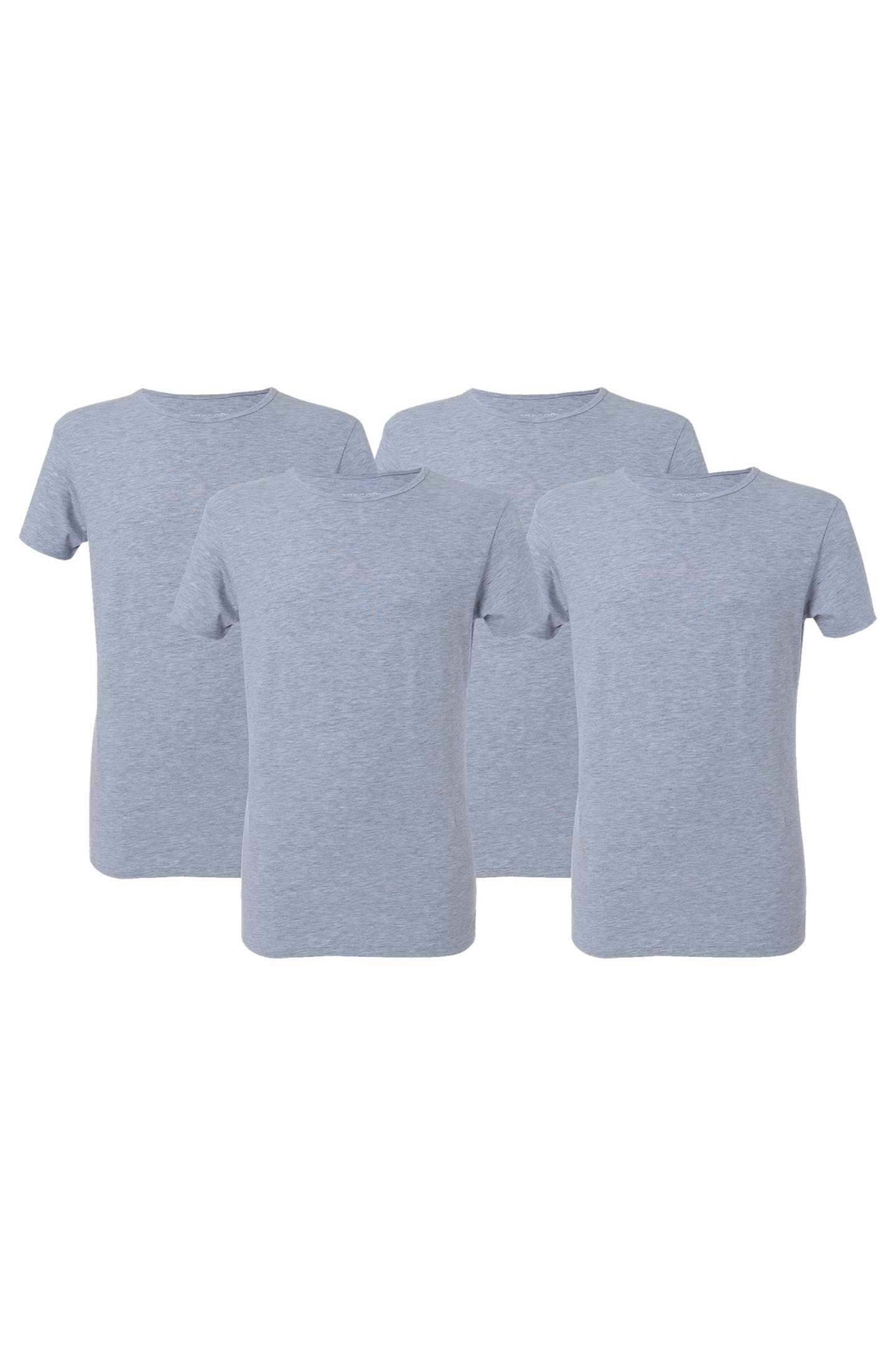 PREMIUM - STRETCH T-SHIRT - 4-PACK GREY 1