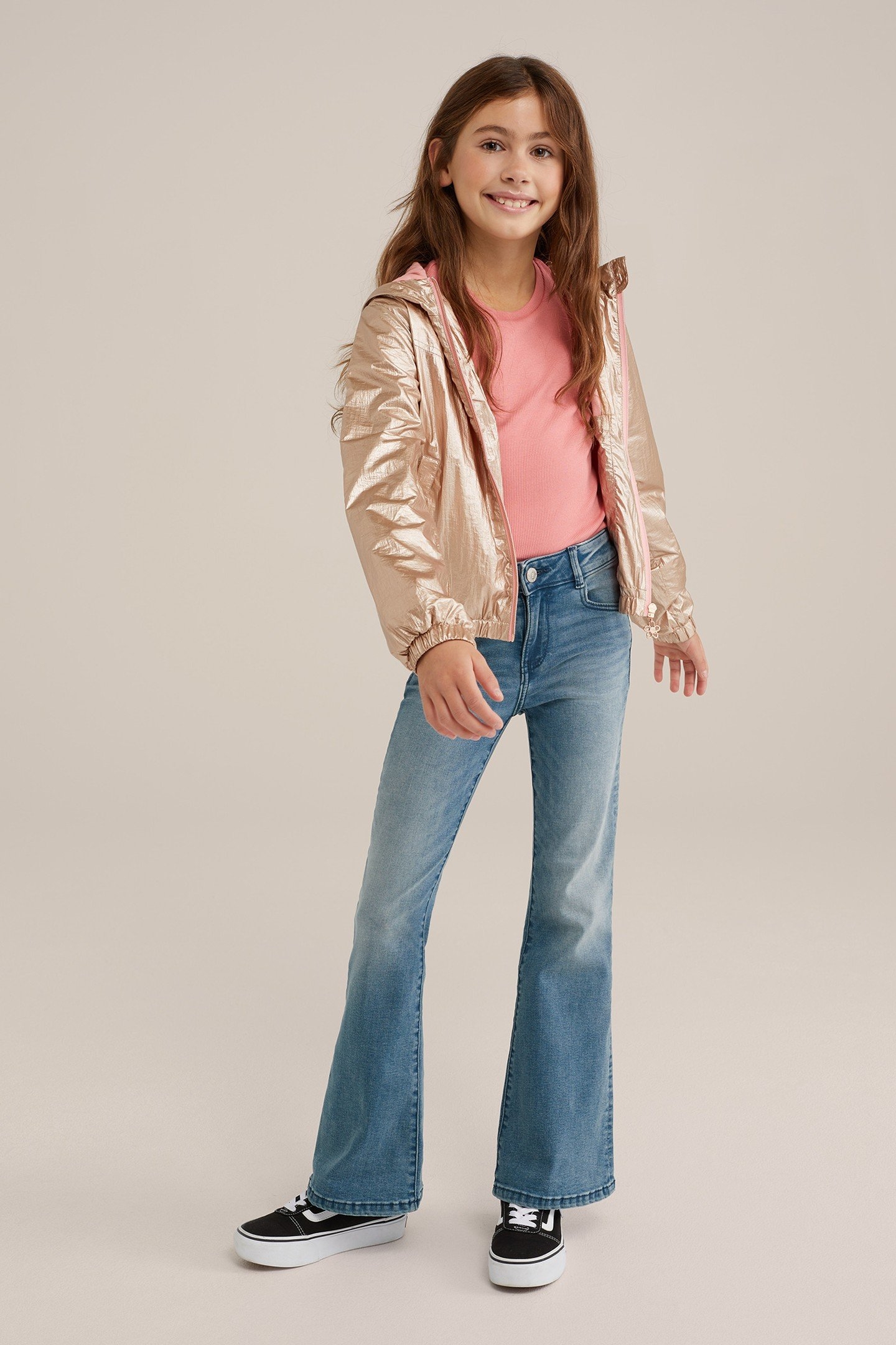 GIRLS JACKET NORMAL LENGTH GOLD 4