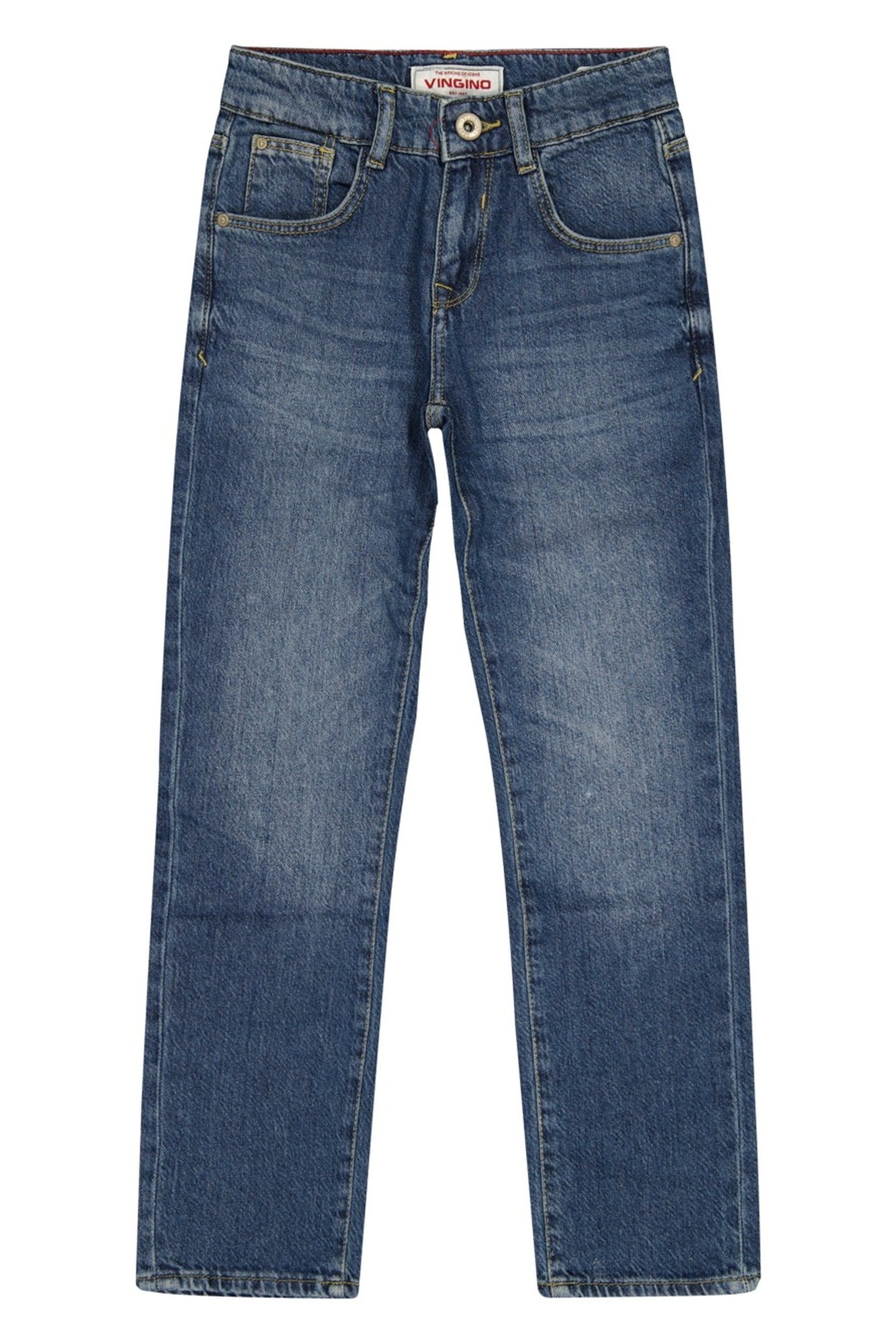 BOYS BRUNO JEANS MID BLUE STONE 1