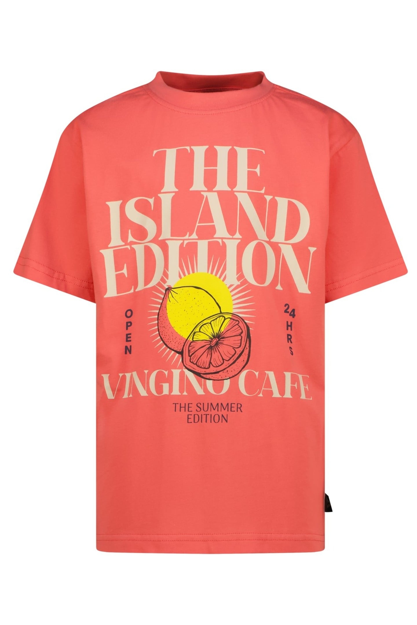 BOYS HAIGO T-SHIRT FEARLESS CORAL 1